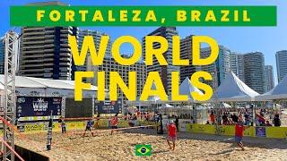 INTENSE IFBT Beach Tennis WORLD CHAMPIONSHIPS 2023 Fortaleza BRAZIL  with Cinematic DRONE VIDEO