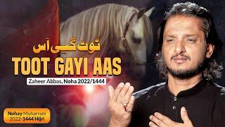 Nohay 2022 | Toot Gayi Aas | Syed Zaheer Abbas Noha 2022 | Noha Bibi Sakina 2022 | New Noha 2022