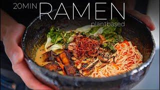 This INCREDI-BOWL vegan Ramen Recipe is quick and tasty!