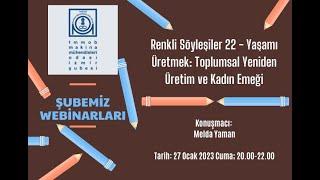 Webinar - Yaşamı Üretmek: Toplumsal Yeniden Üretim ve Kadın Emeği