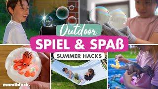 Outdoor Hacks & Tipps ️| Sommer & Garten | Familienzeit | mamiblock x BERG