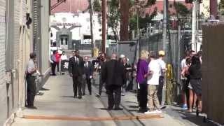 Rick Springfiel arriving to Jimmy Kimmel Live @rickspringfield