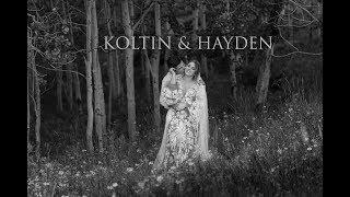 Adventure Wedding Cinema | Wedding Film |  Koltin & Hayden | Daniel - Wyoming