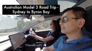 Tesla Model 3 Road Trip Sydney to Byron Bay Australia | Ludicrous Feed | Tesla Tom