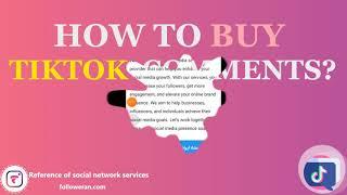 How to buy tiktok comments from followeran?