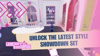  PRO: HOW TO UNLOCK THE NEW STYLE SHOWDOWN SET IN DRESS TO IMPRESS! ON ROBLOX | Easy guide