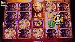 OMG - NEVER ENDING JACKPOT on Buffalo Gold