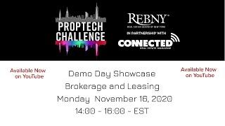 PropTech Challenge REBNY - Demo Day - Brokerage and Leasing Vendor Presentations