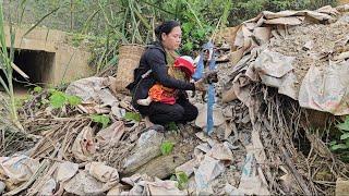 Single mother rescues abandoned puppy from dump// Lý Tử Diệu