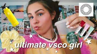 transforming myself into the ULTIMATE vsco girl | isabelle dyer