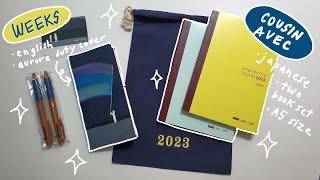 UNBOXING Hobonichi Techo 2023 (Weeks Aurora Duty, A5 Cousin Avec)