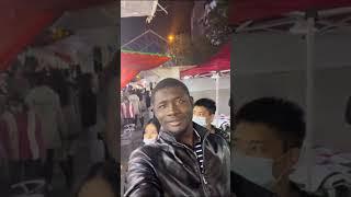 Amazing Night market in China. wato kasuwar Yiwu kenan da ke China