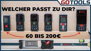 Large laser rangefinder comparison | Overview Bosch Professional GLM | including raffle