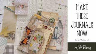 I can't stop making these journals | creative journaling + freedom #junkjournal #artjournal #journal