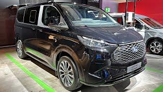 New Ford E-Tourneo Custom Titanium 2024 | Visual Review, Exterior, Interior & Infotainment