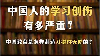 中国人的学习创伤有多严重？中国教育是怎样制造习得性无助的？学不会是因为自己太笨吗？｜学习｜自我成长｜教育｜自由学习｜哲学｜心理学｜