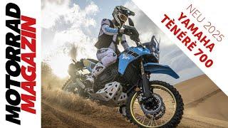 Neu 2025! Yamaha Ténéré 700 endlich mit neuer Bedienung und besserem Cockpit.