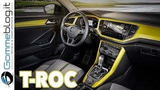 VW T-Roc INTERIOR - NEW 2017 Volkswagen Compact SUV - The Polo SUV