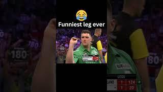 Wait for his reaction at the end...  #darts