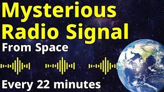 Mysterious Radio Signal from Space, Repeating Every 22 Minutes, remained Unnoticed for 35 Years