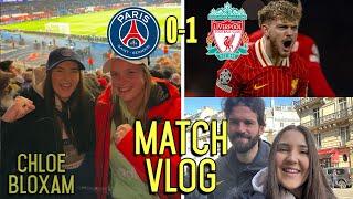 HARVEY ELLIOTT SENDS LFC AWAY END INTO CARNAGE AFTER LAST MINUTE WINNER | PSG 0-1 Liverpool | Vlog