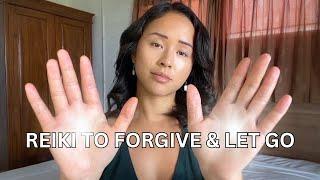 It's time to forgive & let go | ASMR REIKI | Angelic Healing | Energy Pulling