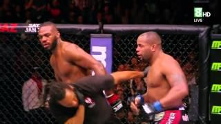 Jon Jones DX taunt's Cormier after fight