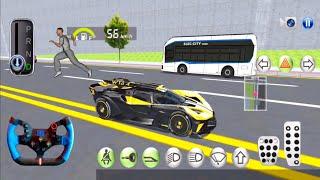 3D Car Driving Simulator - 3D car vs Bullet Train Statin #-42 - 3D car Android Gameplay