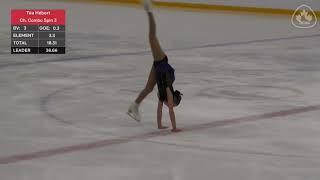 2024 Skate Canada Challenge. Pre-Novice Women FP. Tea Hebert