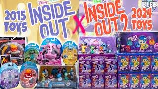 Inside out 2 Disney toy collection and Inside out 2015 toys unboxing review ASMR which is better?