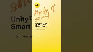 Yale Unity® Slim Smart Lock Auto-Unlock Magic