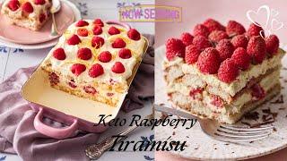 The easiest Keto Raspberry Tiramisu! recipe.  Low Carb, sugar free, gluten free...!