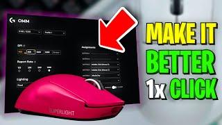 How To Make Your LOGITECH Mouse EVEN Better! (Reduce Delay)