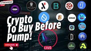  Live Crypto Talk: MAVIA to $250? 100x Gems, Bitcoin's Next Move, & Altcoin Strategies! 