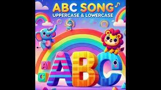 Singalong ABC's Song for Kids | Learn Uppercase & Lowercase Letters Together! |