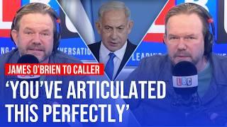 James O'Brien's extraordinary call with rabbi who supports arrest warrant for Netanyahu | LBC