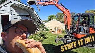 Watch This Shed DISAPPEAR into a Tiny Dumpster