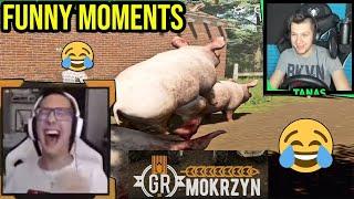 Funny Moments GR MOKRZYNNAJLEPSZE MOMENTY W FARMINGU FS 19