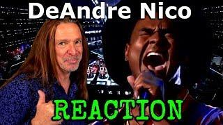 Vocal Coach Reacts To DeAndre Nico - Bruno Mars cover - When I Was Your Man - The Voice -Ken Tamplin