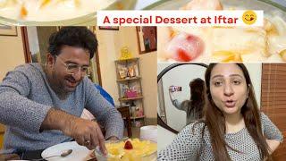 Moazzam Ki Farmaish…. Iftar Main Bana Special Dessert  || Iman and Moazzam Vlog#404