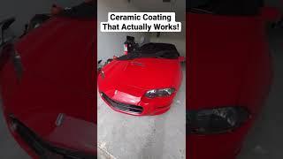 A Ceramic Coating That Actually Works! #foryoupage #trending #shorts #ss #fbody #camaro #racing #fyp