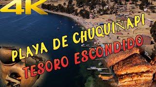 Lago Titicaca - Playa de Chuquiñapi La Paz Bolivia - Nueva aventura con mi Suzuki Spresso