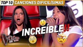 Dejaron a TODOS SORPRENDIDOS con estas canciones tan DIFÍCILES en La Voz Kids