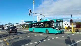 MAN 15.250 GB1068 on 130 Hornby going over Riccarton Road Level Crossing in Riccarton Christchurch.