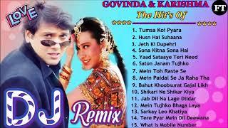 #Govinda &  Karishma Hits nonstop DJ remix SONGS