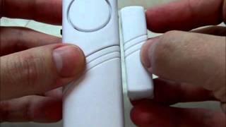 Wireless door, window entry alarm