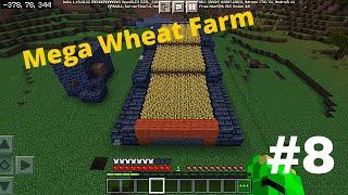 I made a huge wheat farm | Minecraft gameplay #8 | Gaming with AM