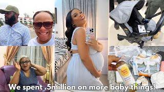 WE SPENT .5 MILLION NAIRA SHOPPING FOR OUR BABY!! | GETTING READY FOR OUR NEW BABY! | VLOG