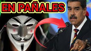 ANONYMOUS FILTRA EL MAYOR ERROR DE MADURO