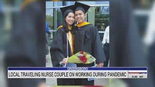 Greensboro traveling nurse couple speaks about working during pandemic